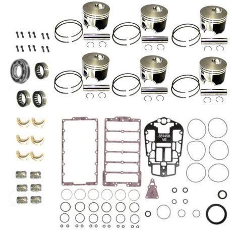 Powerhead Rebuild Kit - Johnson / Evinrude 150-175hp V6 E-Tec