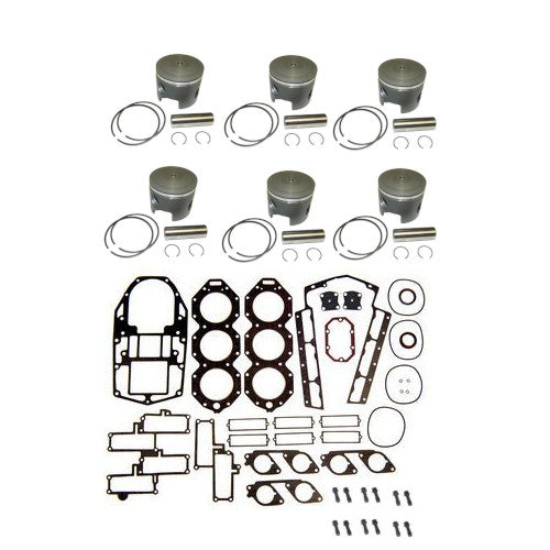 Powerhead Rebuild Kit - Johnson / Evinrude 200-225hp BB Looper 88-92