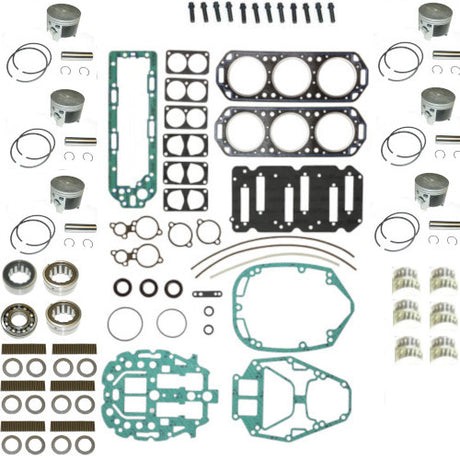 Powerhead Rebuild Kit - Mercury / Mariner 2.5L w/ Head Gaskets Carbureted