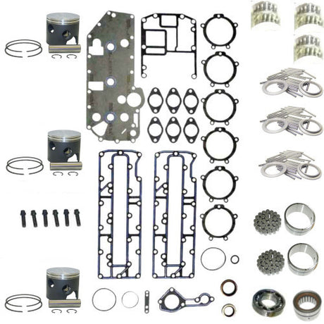 Powerhead Rebuild Kit - Mercury / Mariner 70-90hp 3 Cyl 1987-1993