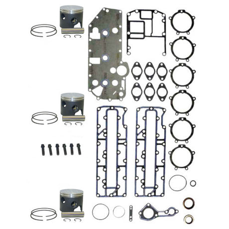 Powerhead Rebuild Kit - Mercury / Mariner 70-90hp 3 Cyl 1987-1993