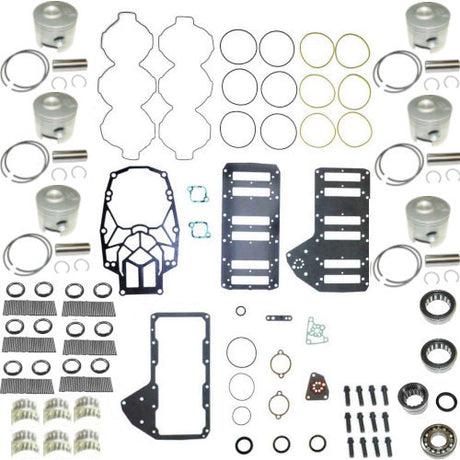 Powerhead Rebuild Kit - Mercury / Mariner 3L Optimax Double Roller Center Mains Round Pocket