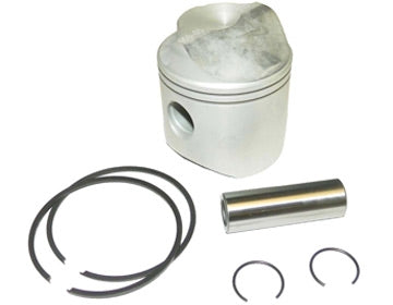 Piston Kit, Cast - Mercury, Mariner 20-50hp Crossflow